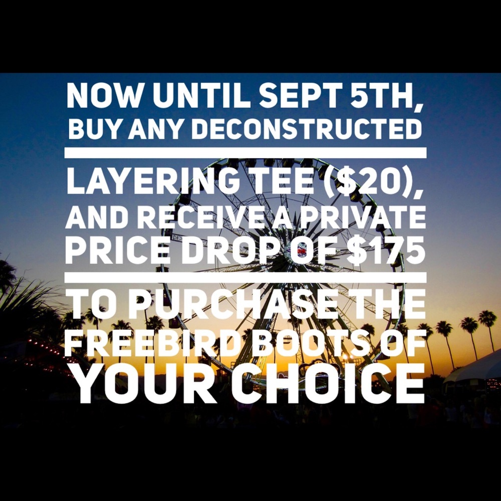 HUGE Freebird discount